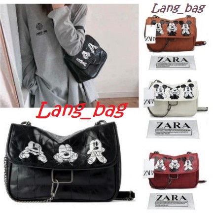 Z4ra Mickey Mouse Tas  Selempang  Handbag Wanita  Import 