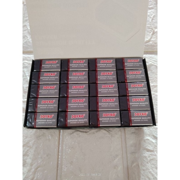 

1 buah!! Penghapus Joyko Hitam pendek/penghapus pensil/penghapus