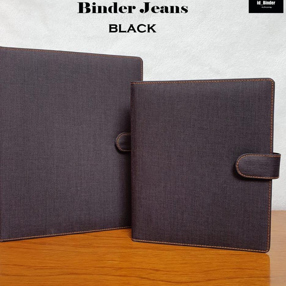 

mrf BINDER BAHAN JEANS/DENIM 9 WARNA PILIHAN A5 DAN B5 ぞ 71