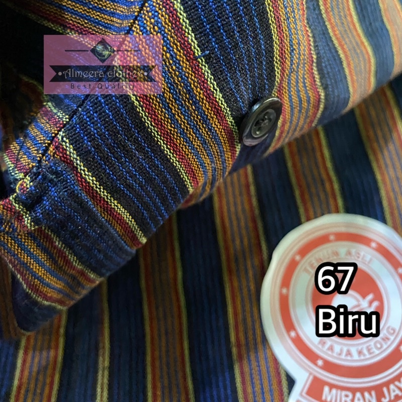 baju jawa surjan lurik tradisional raja keong