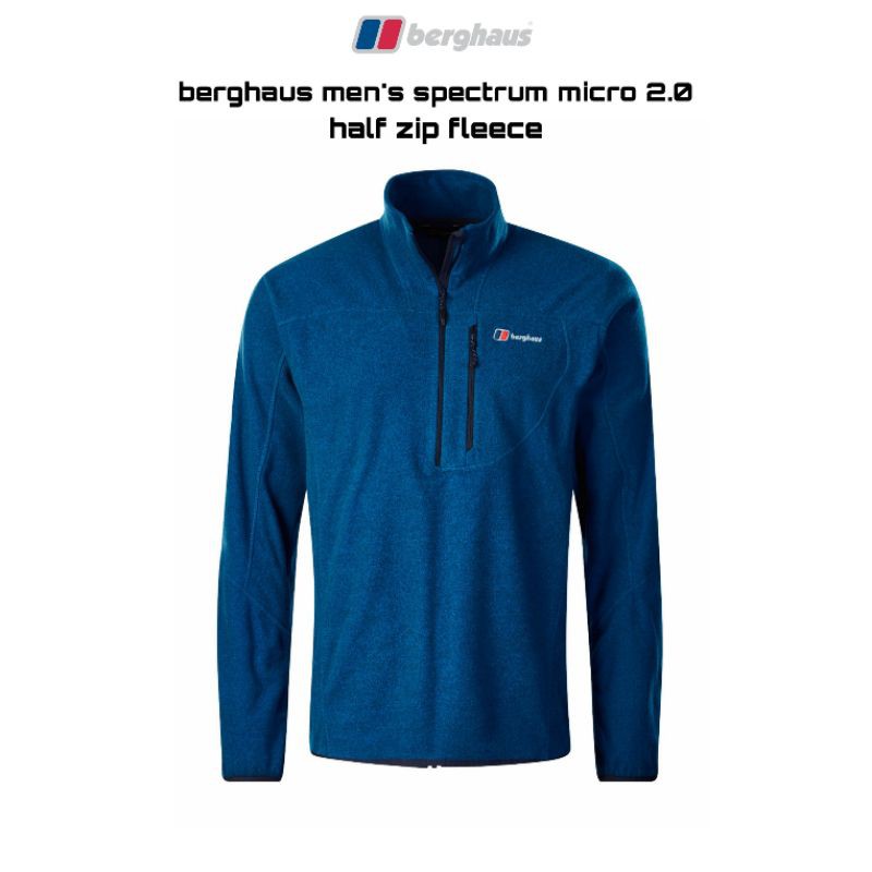 berghaus mens spectrum micro 2.0 half zip fleece