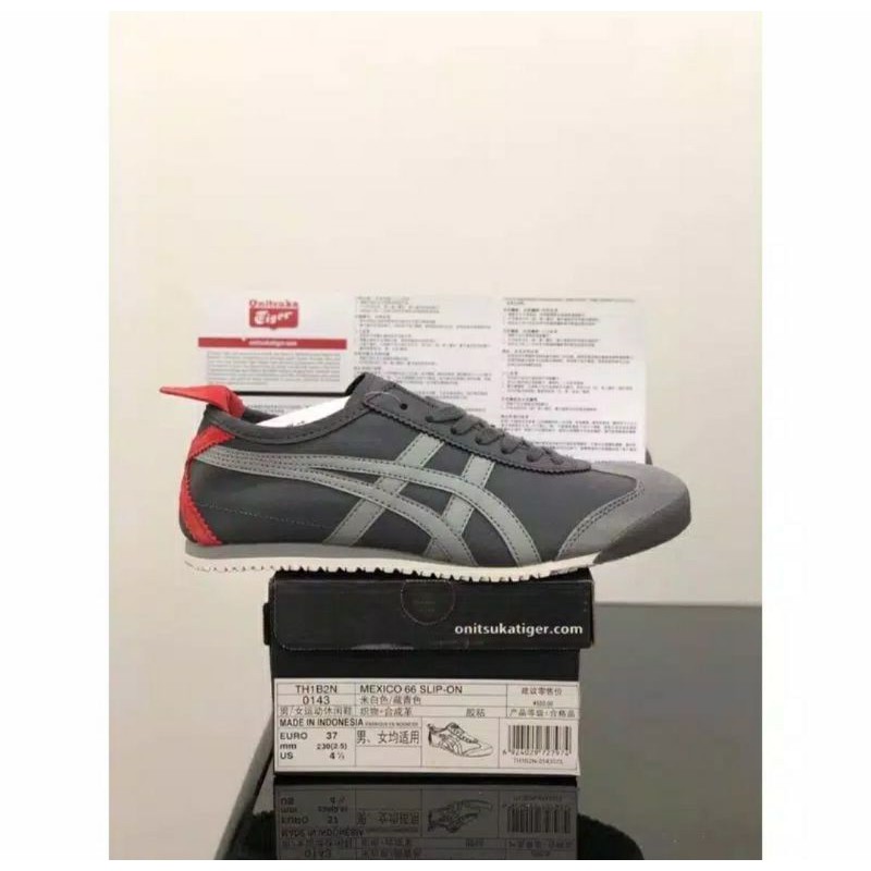 Sepatu Onitsuka Tiger Mexico 66 Grey Stone
