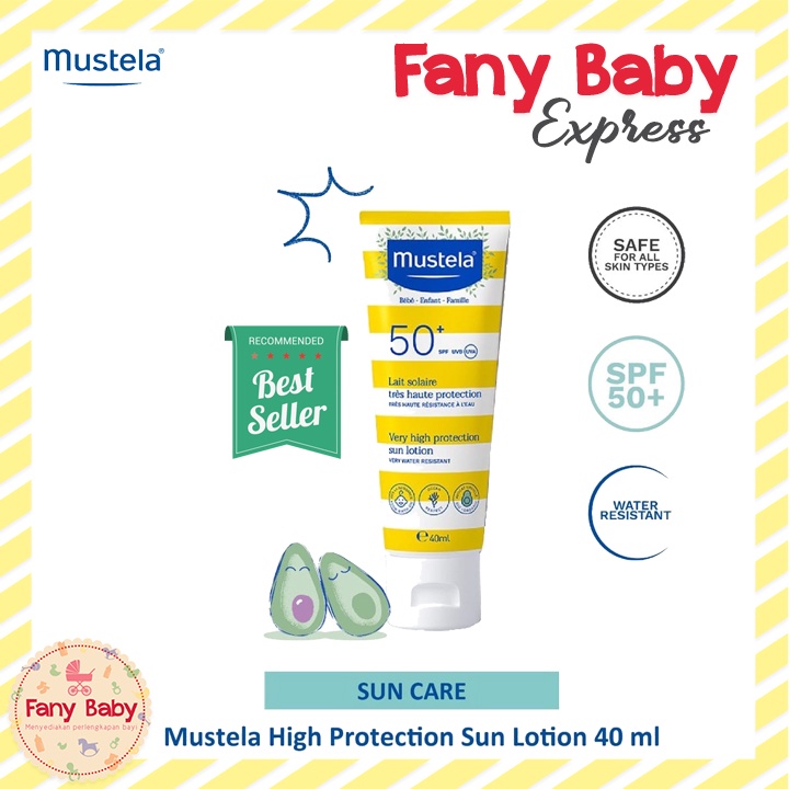 MUSTELA HIGH PROTECTION SUN LOTION SPF 50+