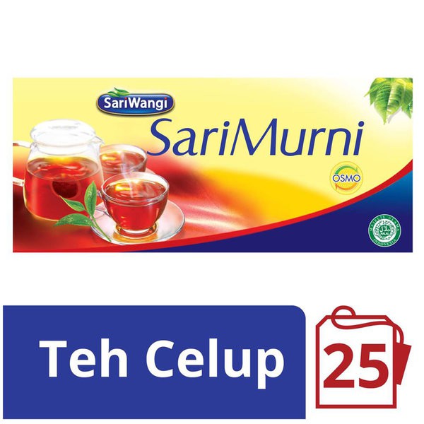 

SARIWANGI Sari Murni Tea 40gr - Teh Hitam Kantong Bulat 25 x 1.6gr