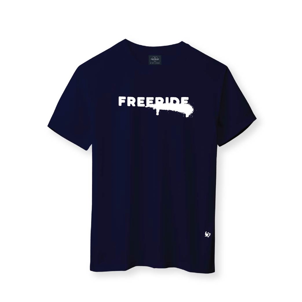 T-shirt Navy Freeride Spray