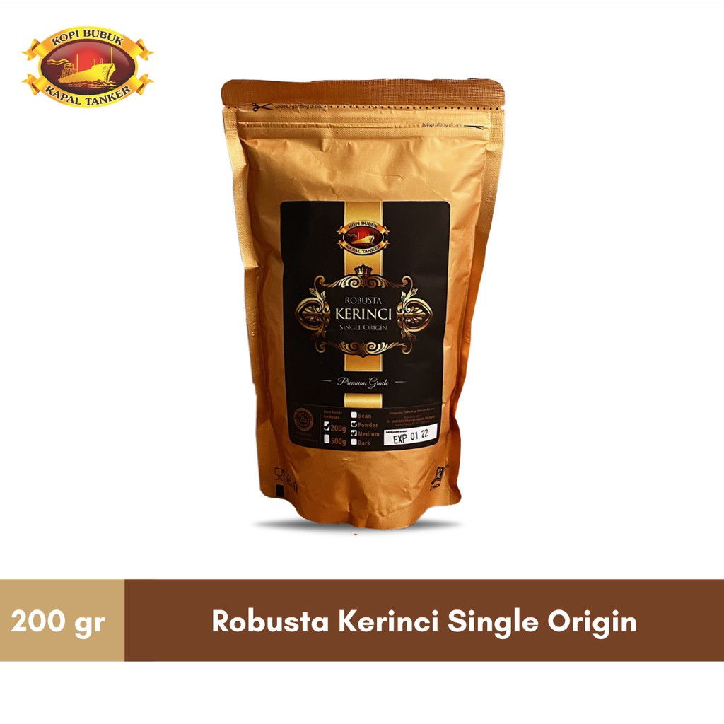 

Robusta Kerinci - 200 Gr