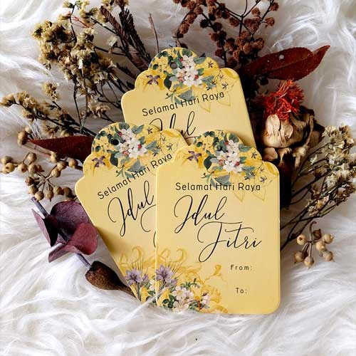 

Hang tag Idul Fitri + tali hangtag putih (5 pcs)