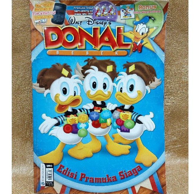 Majalah DONAL BEBEK Edisi Pramuka Siaga No 1590