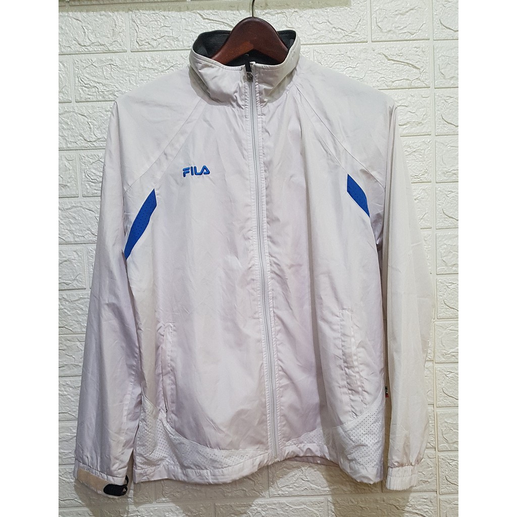 Jaket Fila Running Vintage Clasic Men Cowo Second PL Preloved Liga Calcio
