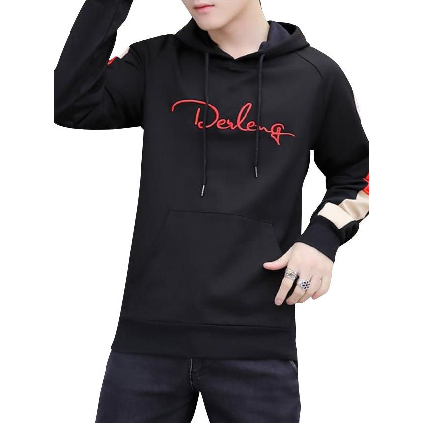 VIGOOO (1KG BISA 4PCS) SWEATER PRIA LENGAN PANJANG DERLENG / HOODIE PRIA LENGAN PANJANG BAHAN FLEECE