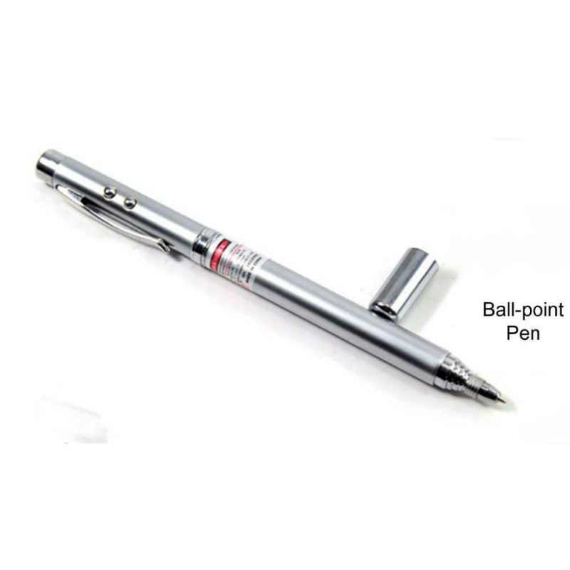 Pena Pulpen Premium 5 in 1 Laser Pointer