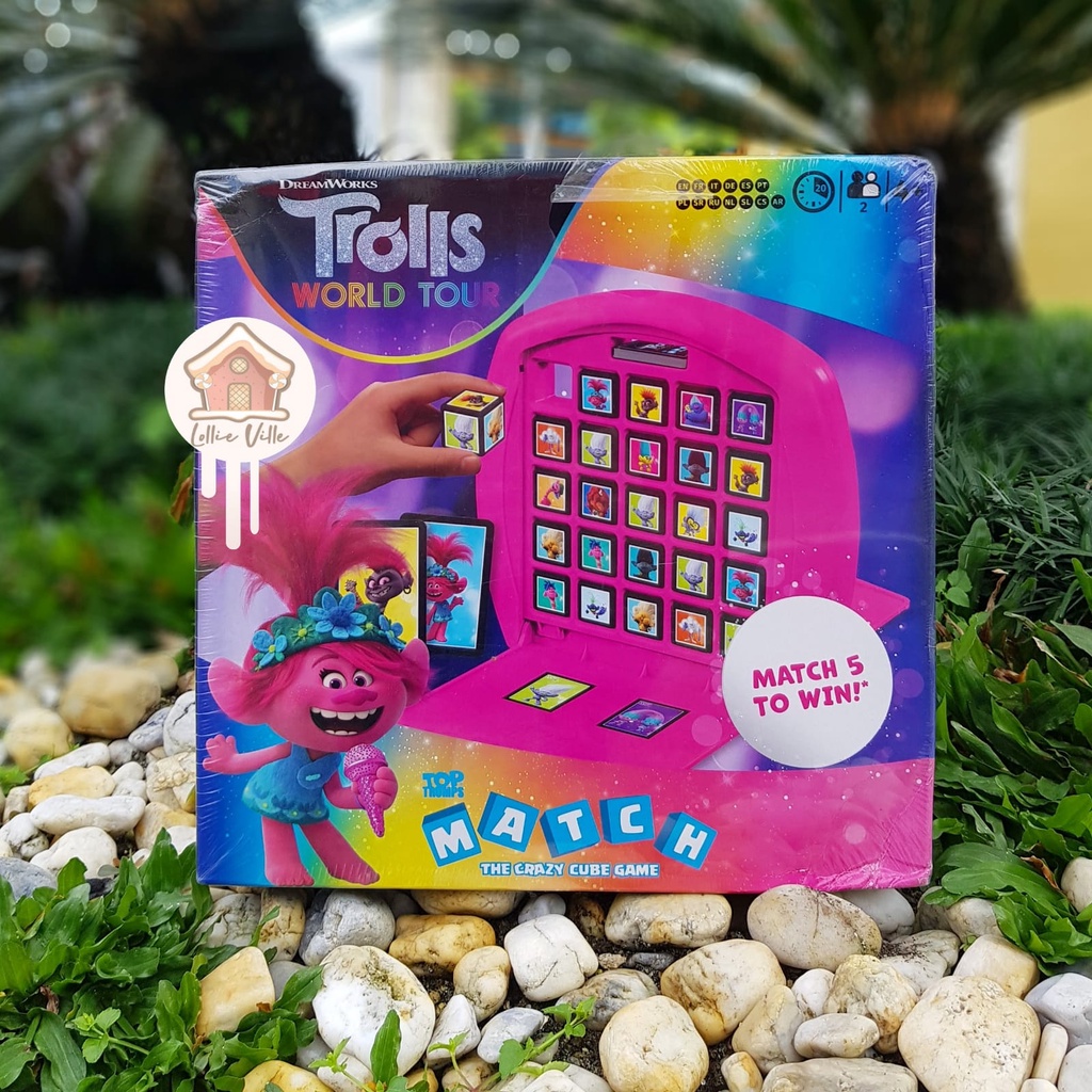 Trolls World Tour Top Trumps Match Board