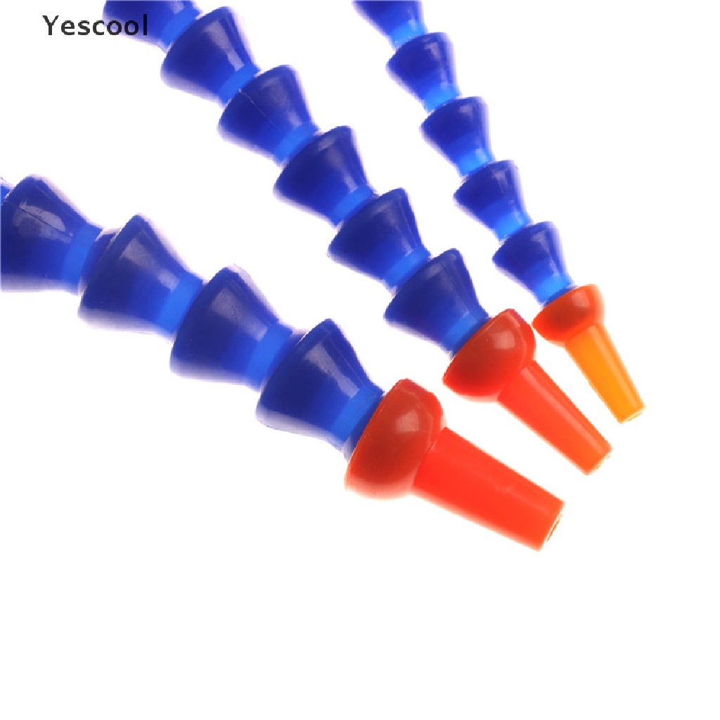 Yescool Nozzle Bulat Flexible 1 / 4 &quot;3 / 8&quot; 1 / 2 &quot;Untuk Selang Air / Minyak