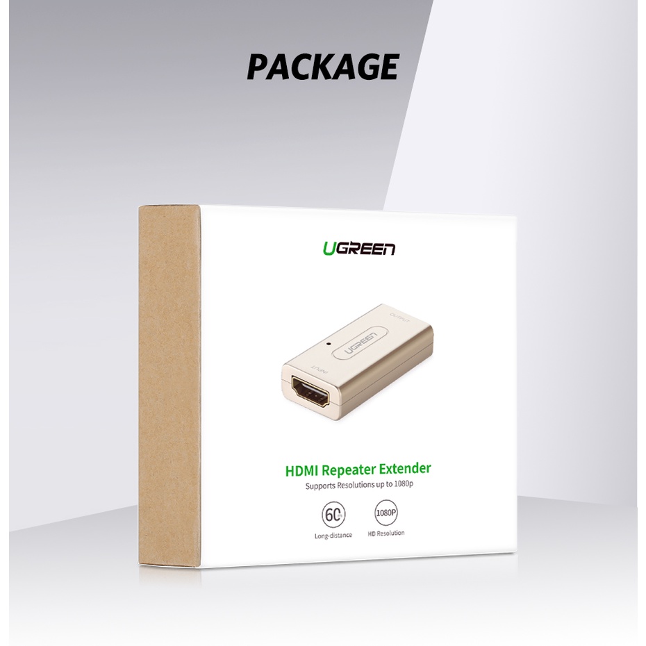 UGREEN Extender Repeater Amplifier HDMI To HDMI Booster Up To 60M Max