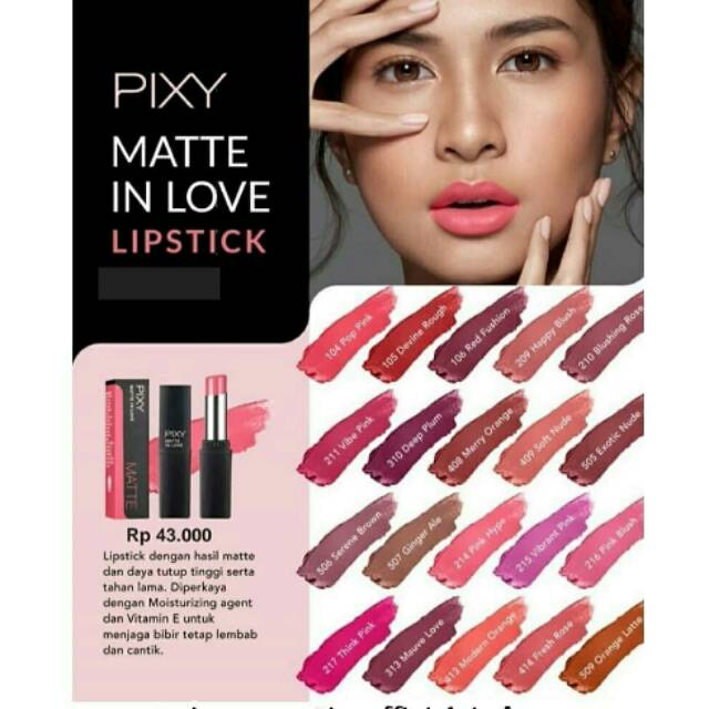 PIXY MATTE IN LOVE LIPSTIK