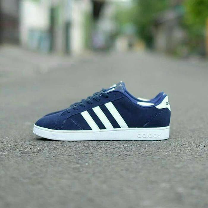 SEPATU ADIDAS NEO BASELINE BLUE ORIGINAL