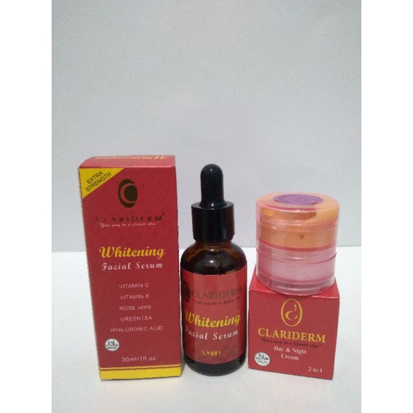 PAKET CREAM CLARIDERM 3IN1