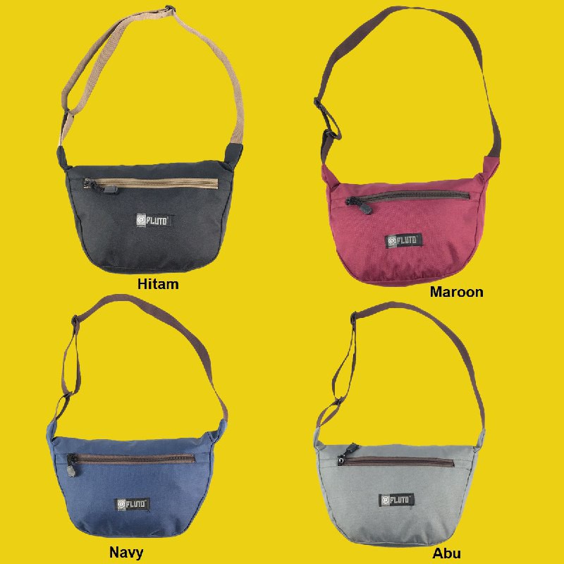 PLUTO  Tas Selempang Sling Bag Pria wanita  - Tas perahu Terbaru