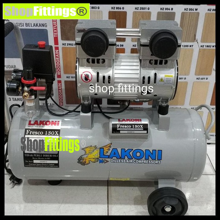 Lakoni Fresco 130 X Silent Oilless Air Compressor Kompressor Angin Tanpa Oli Tidak Berisik 30 Liter Shopee Indonesia