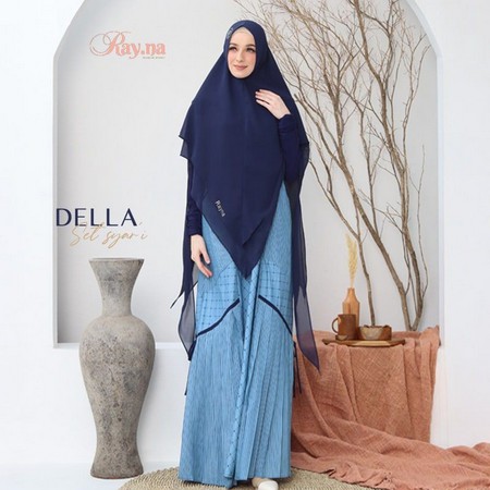 RAYNA set Syari Della Khimar Dres Fashion