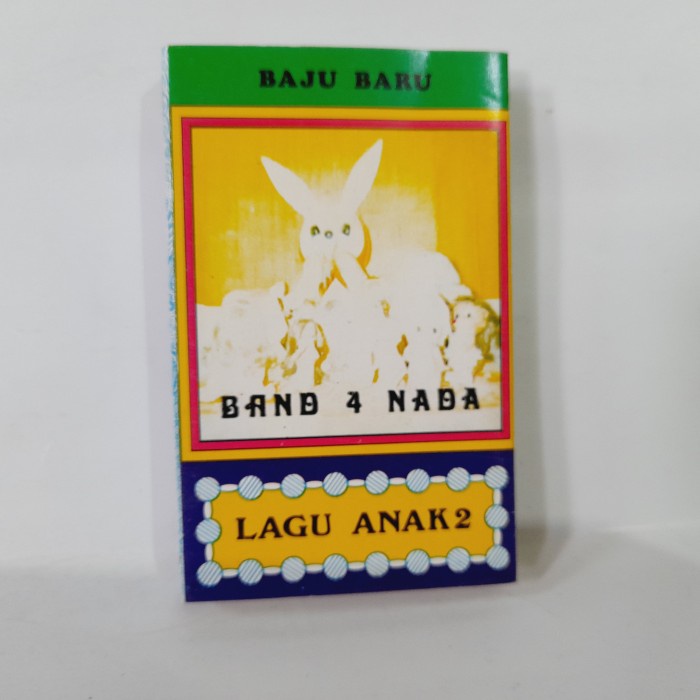 Kaset Pita Band 4 Nada Lagu Anak Anak Baju Baru