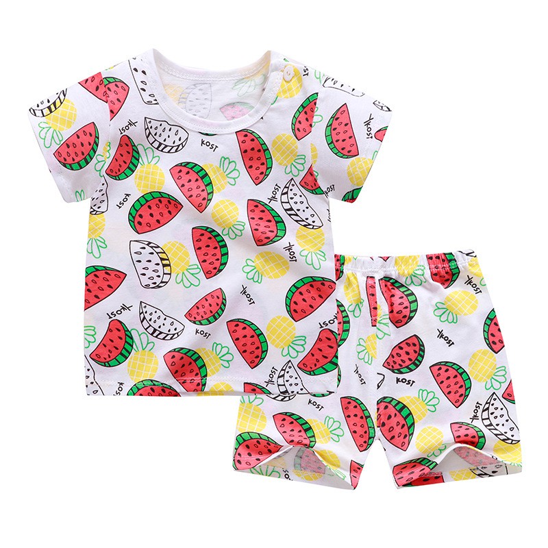 KSAC (13-18) PAKAIAN ANAK 0-6TAHUN BAJU KAOS KARAKTER LENGAN PENDEK CELANA PENDEK ANAK BAYI BALITA-16