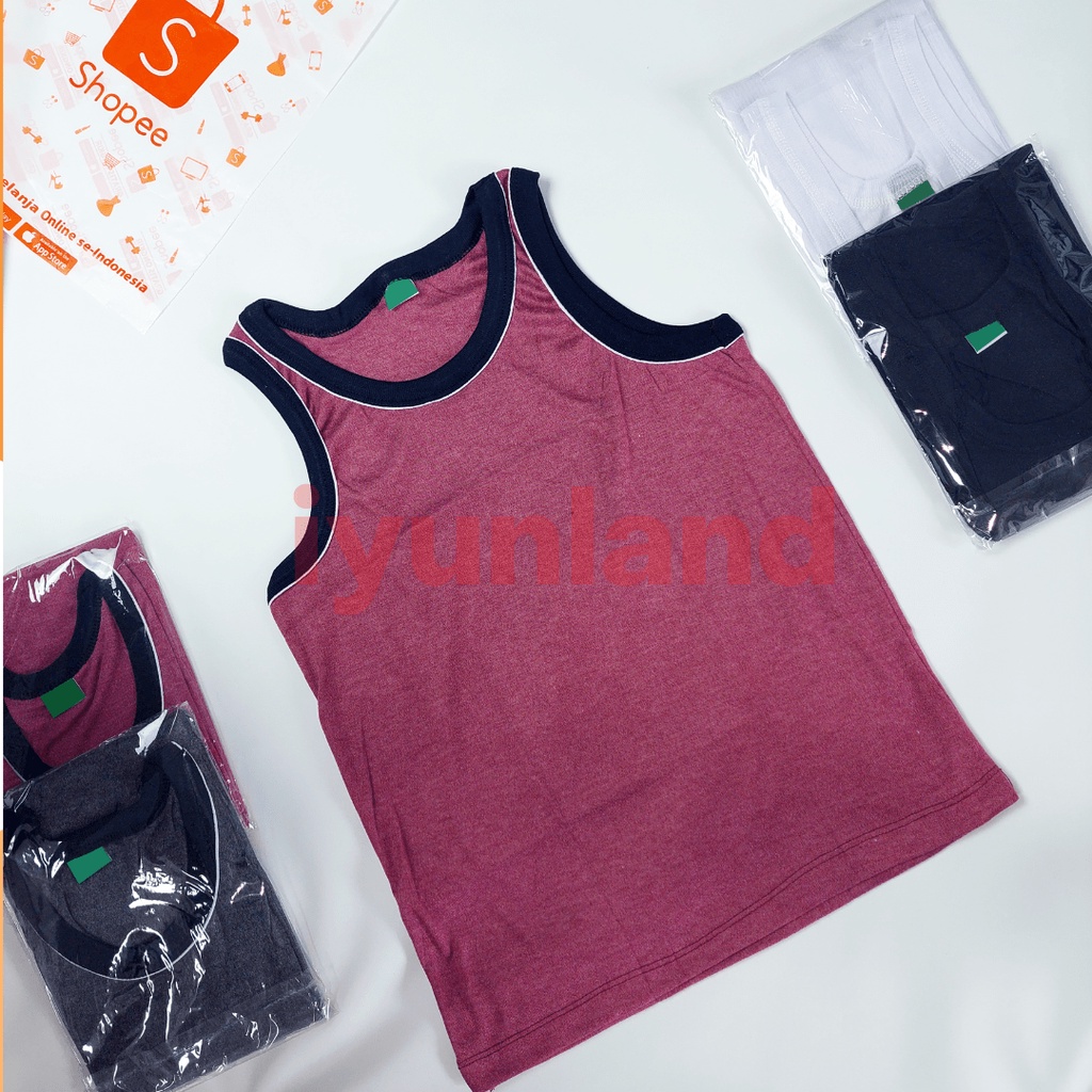Kaos Dalam Dewasa / Kaos Singlet Dewasa-Singlet Maroon