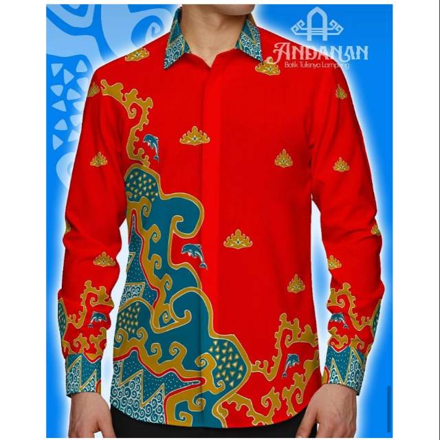 Batik lampung andanan (masih bahan 2,2*1,2m)