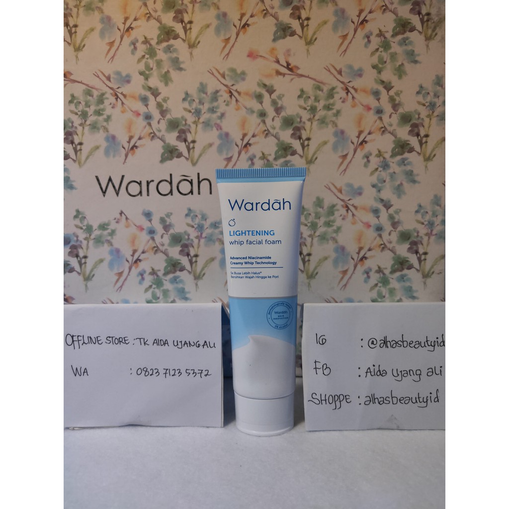 Wardah white secret pure brightening cleanser