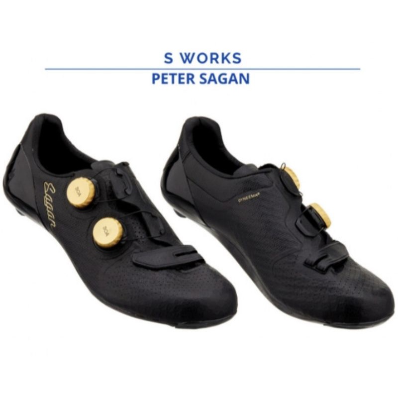 sepatu sepeda Roadbike s-works 7 RD sagan black edition