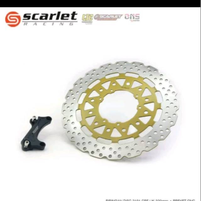 Piringan cakram depan besar supermoto CRF 150 L