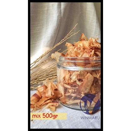 

DISKON TERBATAS !!! KATSUOBUSHI SERUT GRADE MIX 500 GR TERLARIS