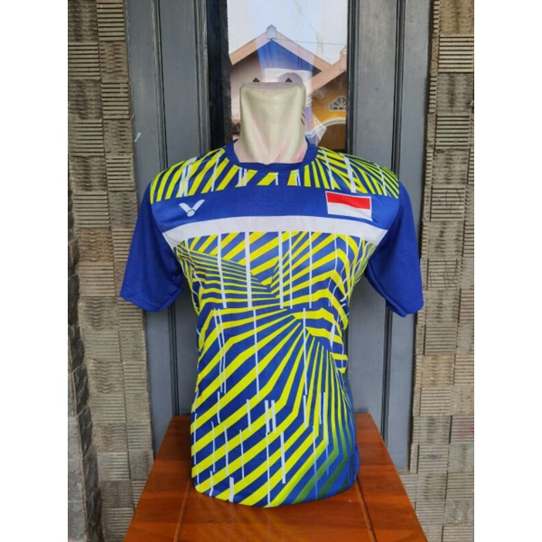 ⭐⭐⭐⭐⭐Terbaru Jersey badminton new motif  printing
