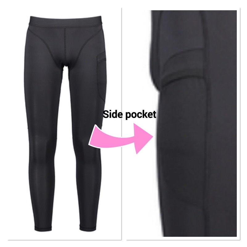 Legging pria ANKO Active MensTraining Tights.