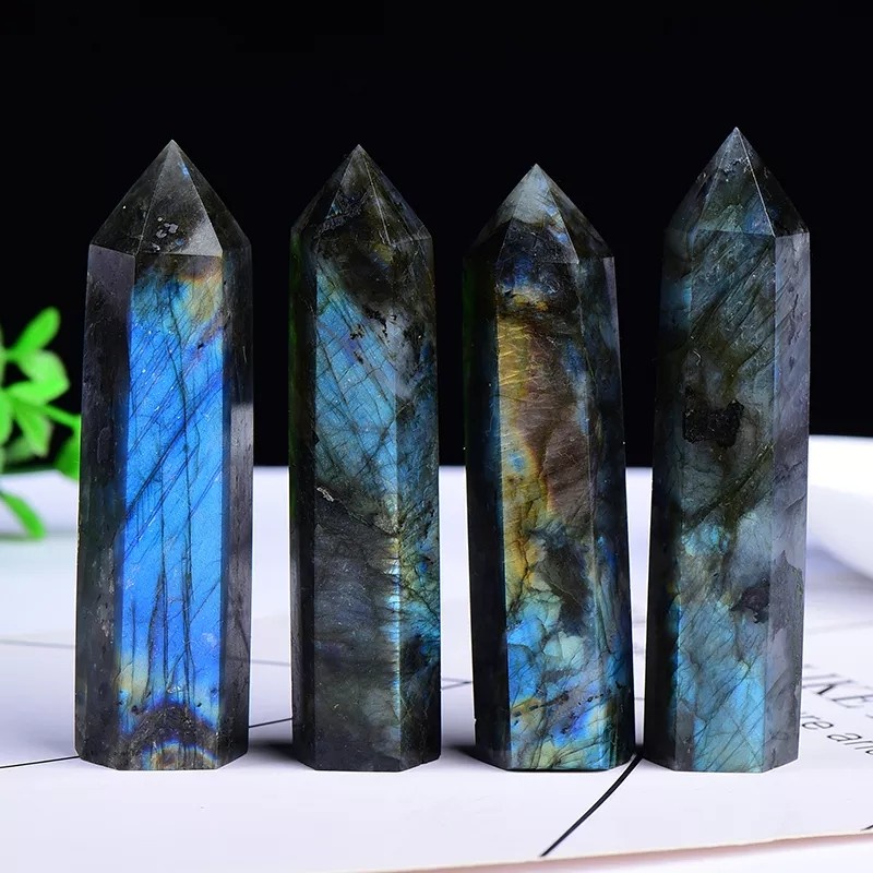 moonstone titik obelix kristal labradorite stone