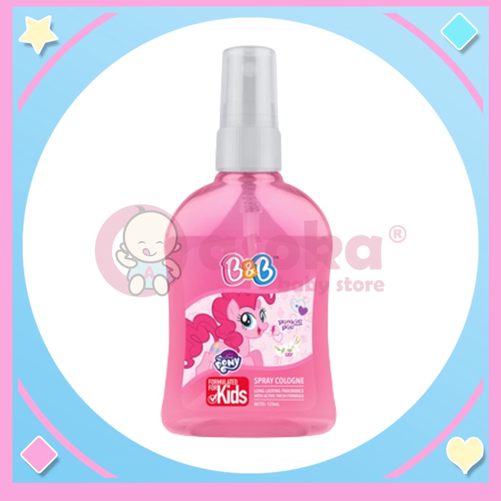 B&amp;B Kids Spray Cologne Pinkie Pie125gr ASOKA