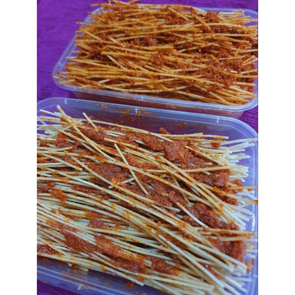 

mie lidi lumer pedas asin