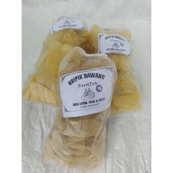 

elf store-Keripik bawang mentah kemasan 250 gram murah (bisa bayar di tempat) / kerupuk bawang mentah/ kerupuk bawang gurih