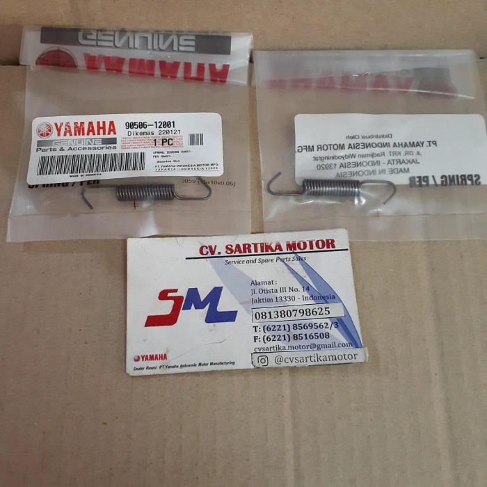 Per Kampas Rem Belakang Mio J, Mio Gt, Soul Gt 90506-12001