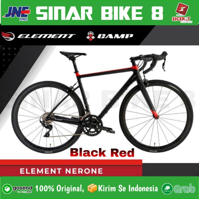 Sepeda Balap Roadbike ELEMENT NERONE Carbon 2x11 Speed Shimano105 Balap 700C