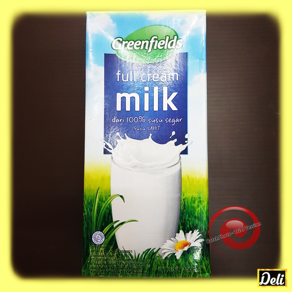 

Susu Greenfiled Fullcream 1L