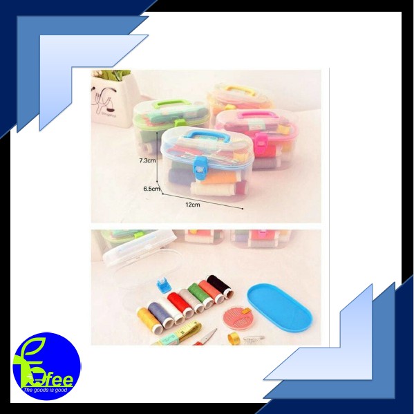 [IMPORT] - MINI Sewing Kit Box - Set Perlengkapan Alat Jahit Kode S111