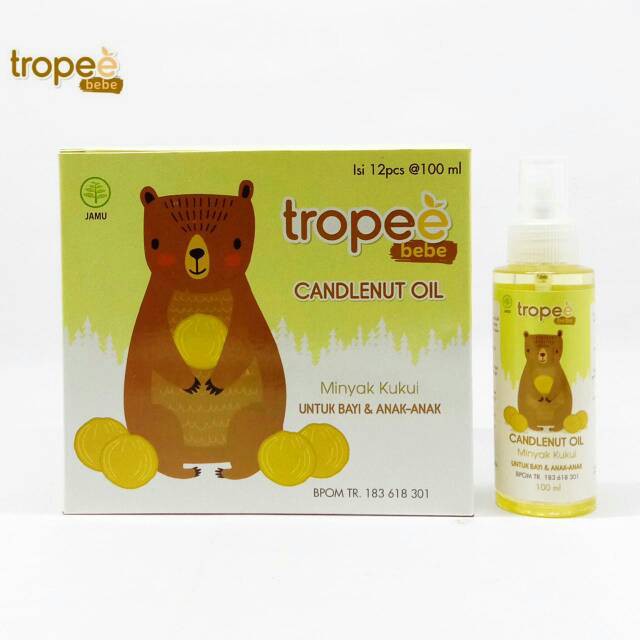 Tropee Bebe Minyak Kemiri 100ml / candlenut oil