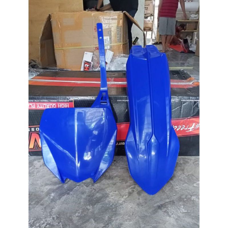 spakbor depan yz 450 new dan papan plat nomer Yz 450 HRV