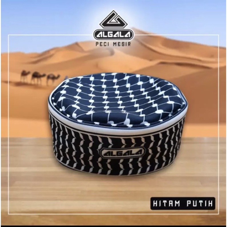 peci mesir lipat ORIGINAL ALGALA kopiah kupluk gaul motif sorban terbaru murah unik kopeah viral