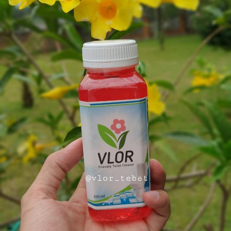 Vlor Pembersih Kamar Mandi, Toilet & Kaca Ampuh (ukuran 250ml)