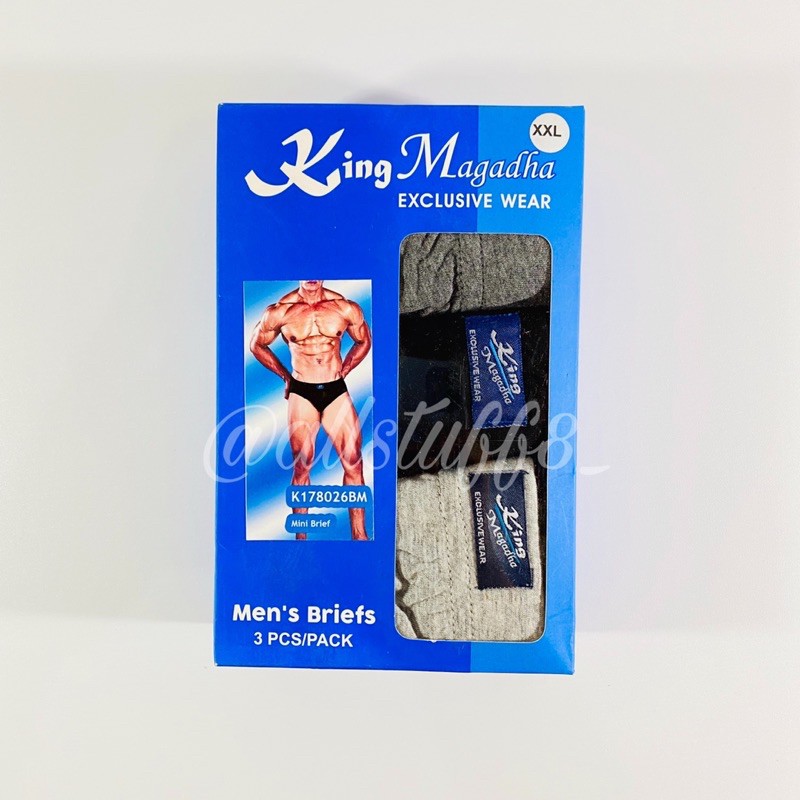 Celana Dalam Pria size XL dan XXL - King Magadha | Celana Dalam Laki-Laki | Celana Dalam Cowok