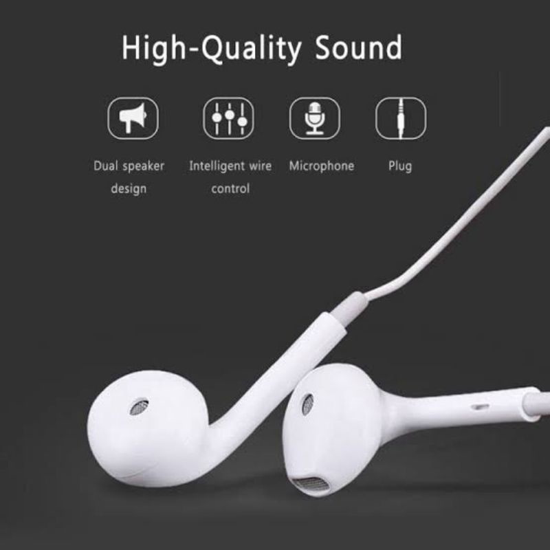 (X680) HEADSET VIVO ORI BASS STEREO EARPHONE VIVO Y91 Y95 V11 Y12 Y15 S1 Z1 Y53 Y20 Y20S Y30 Y12S