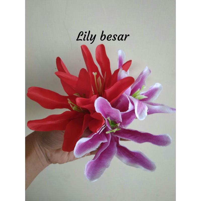 BI29 Kepala Bunga Lily Besar