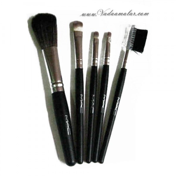 BRUSH MAKE UP SET 5IN1 M.A'C